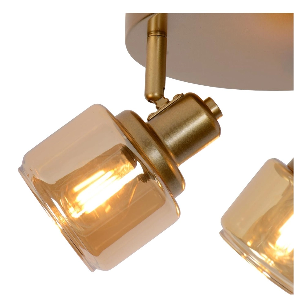 Deckenlampe Bjorn 3-Licht Gold Lucide 5411212771261
