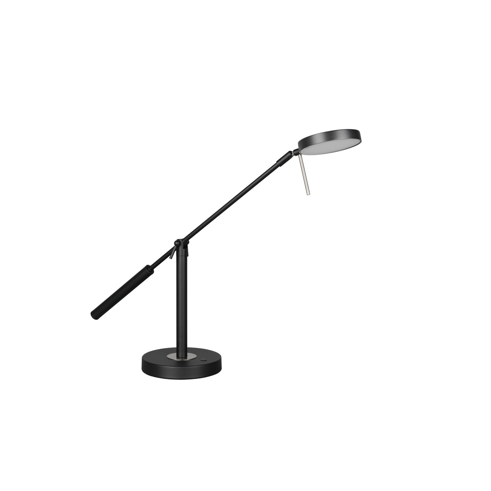 Schreibtischlampe Monza Schwarz Trio 4017807693256