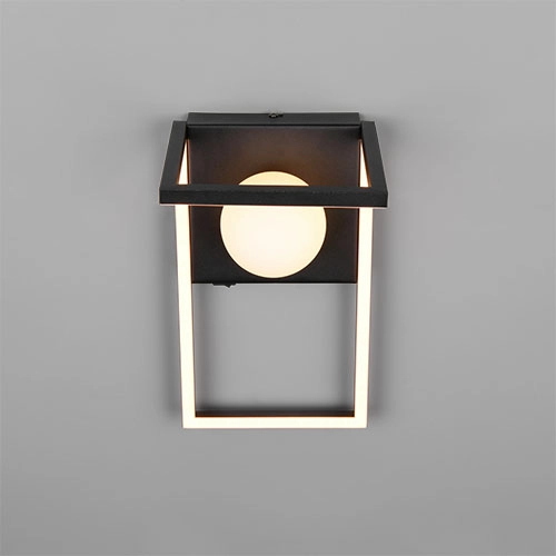 Design-Wandlampe Arola Schwarz Trio 4017807683530