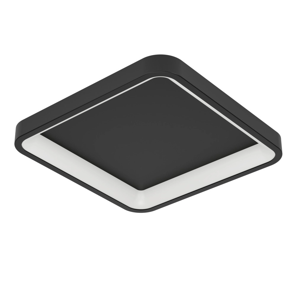 Quadratische Deckenleuchte Loretello-Z Smart Schwarz