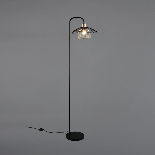 Stehlampe Lauris Schwarz