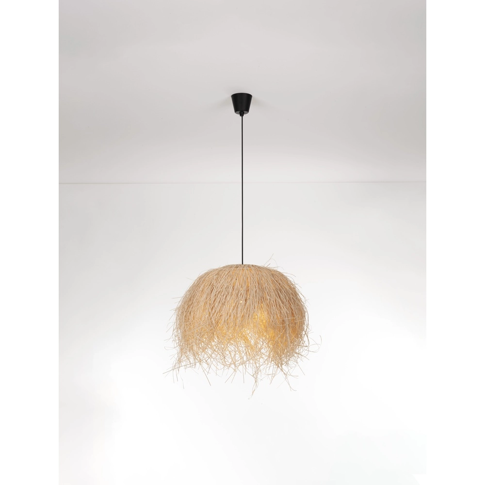 Rattan Pendelleuchte Jaunet Ø 65cm