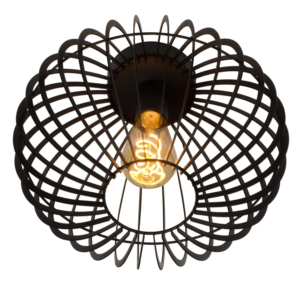 Deckenlampe Reda Ø 32 cm schwarz Lucide 5411212782526