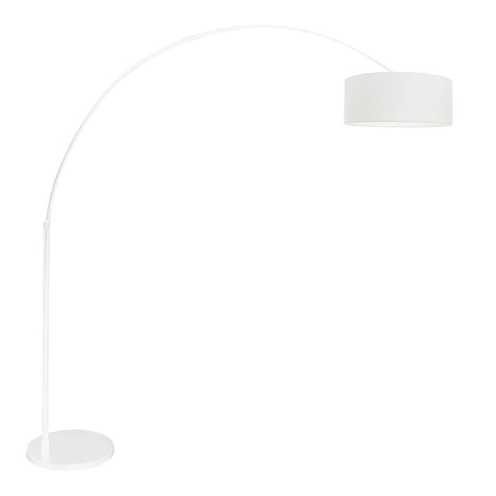 Weiße Bogenlampe Sparkled