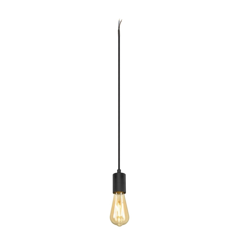 Pendelleuchte Fitu Aluminium Schwarz