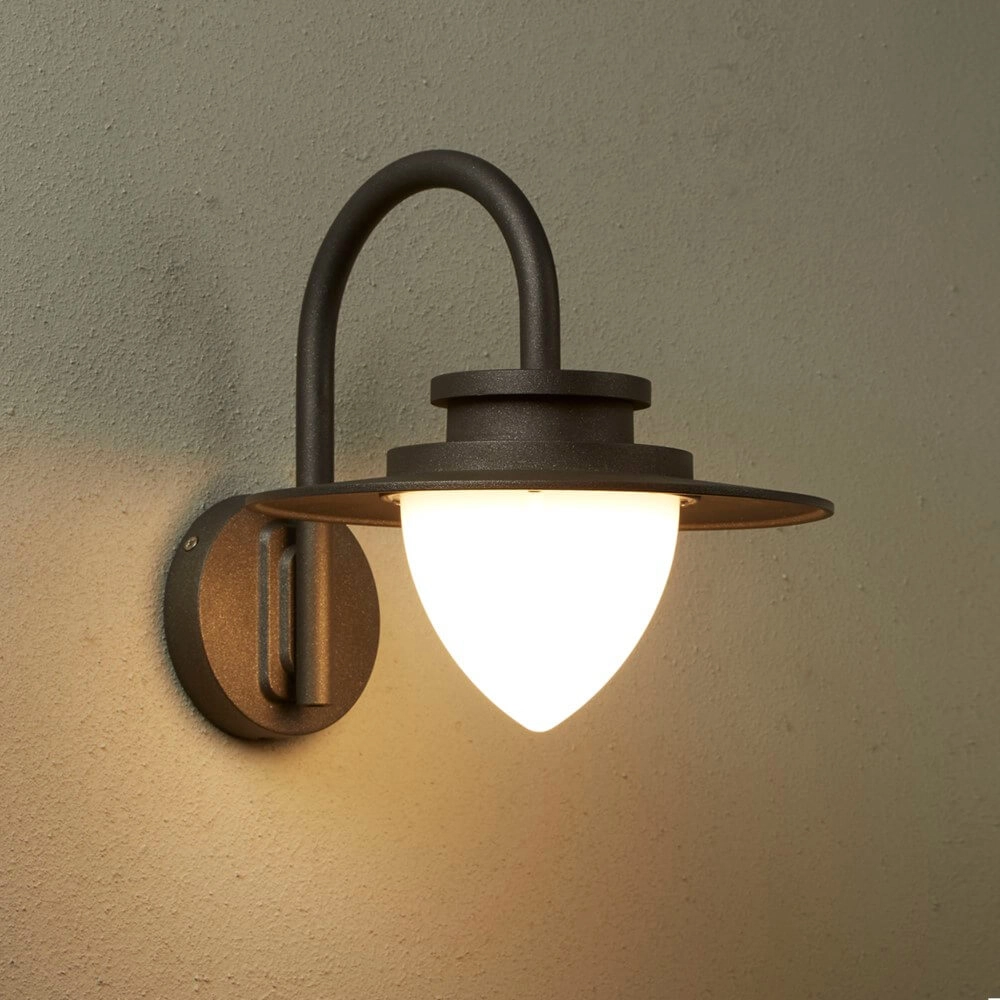 Classic wall lamp Texas anthracite Searchlight 5053423252285