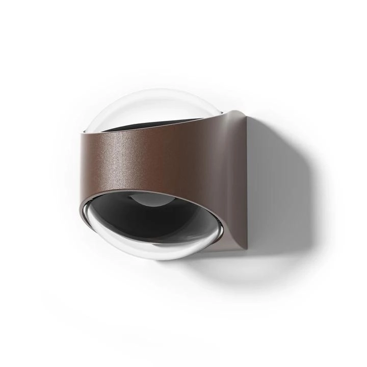 Moderner Wandfleck London Rostbraun – 2x LED
