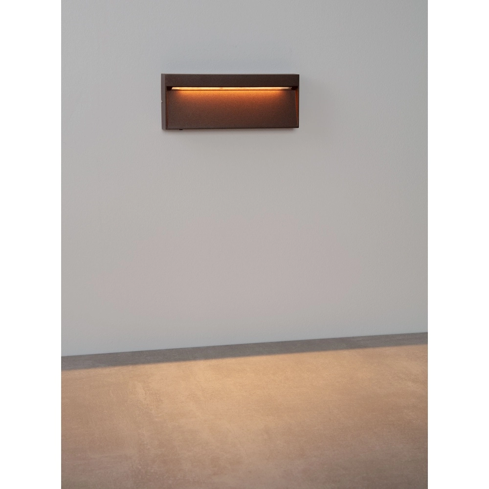 Rostbraune Wandlampe Drat Konstruktion Lyora 5212017497970