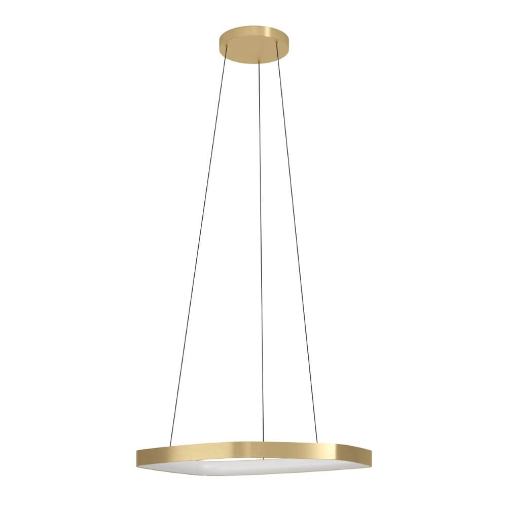 Goldene LED-Hängelampe Vallerosa Ø 58cm