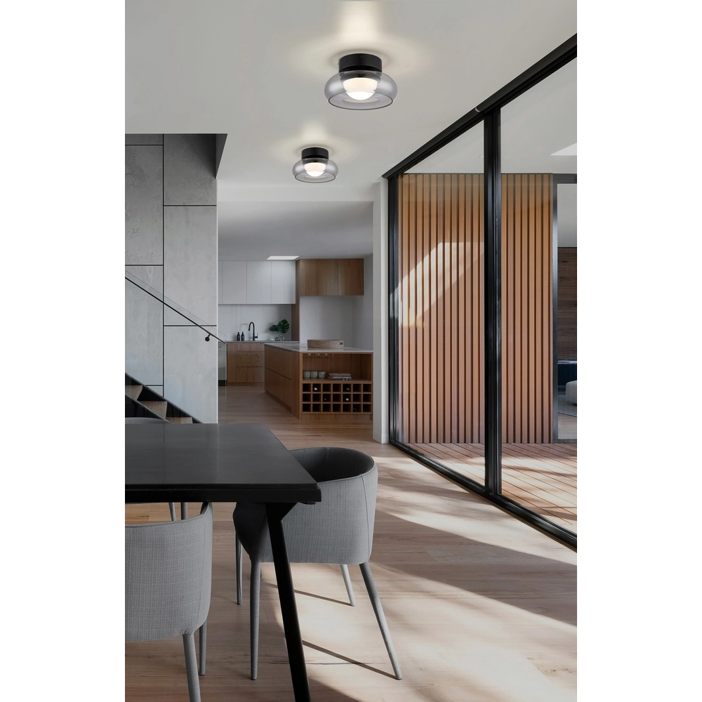 Design-Deckenlampe Carlene Schwarz Globo 9007371566174
