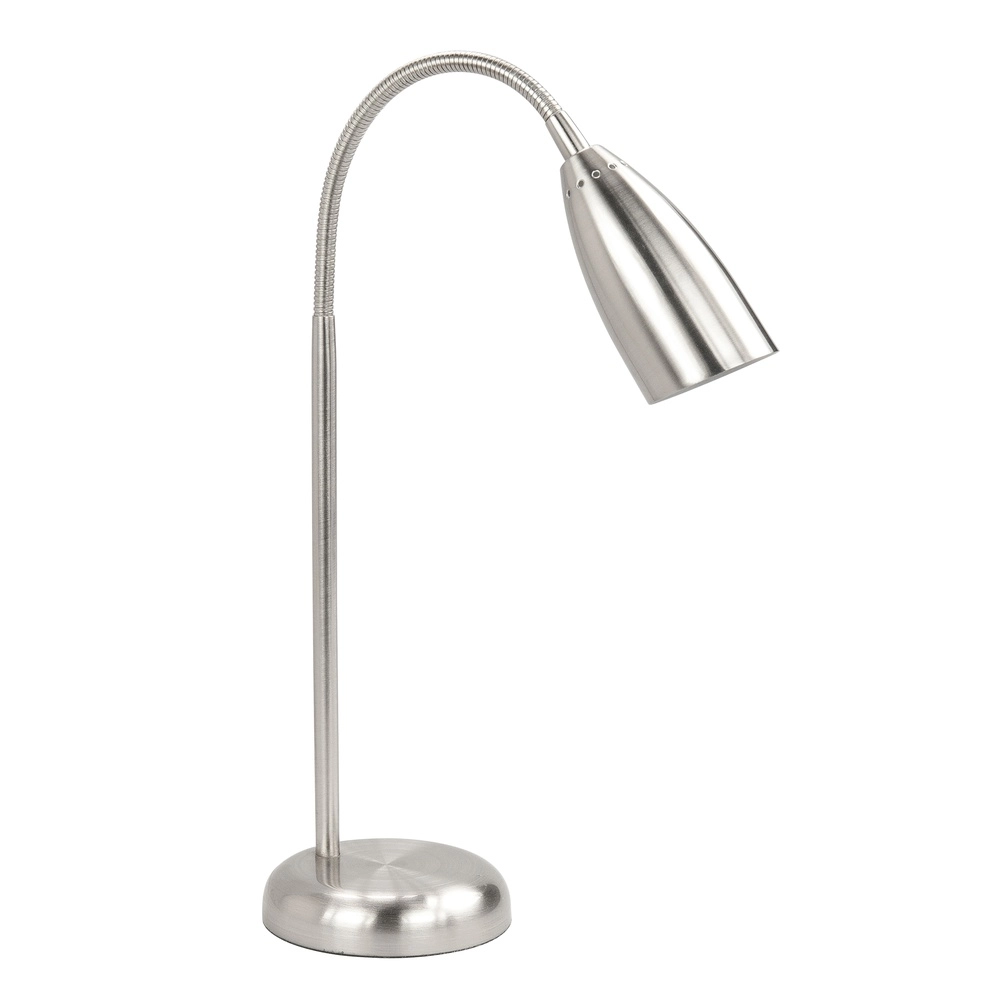 Moderne Tischleuchte Touchy Metal Nickel