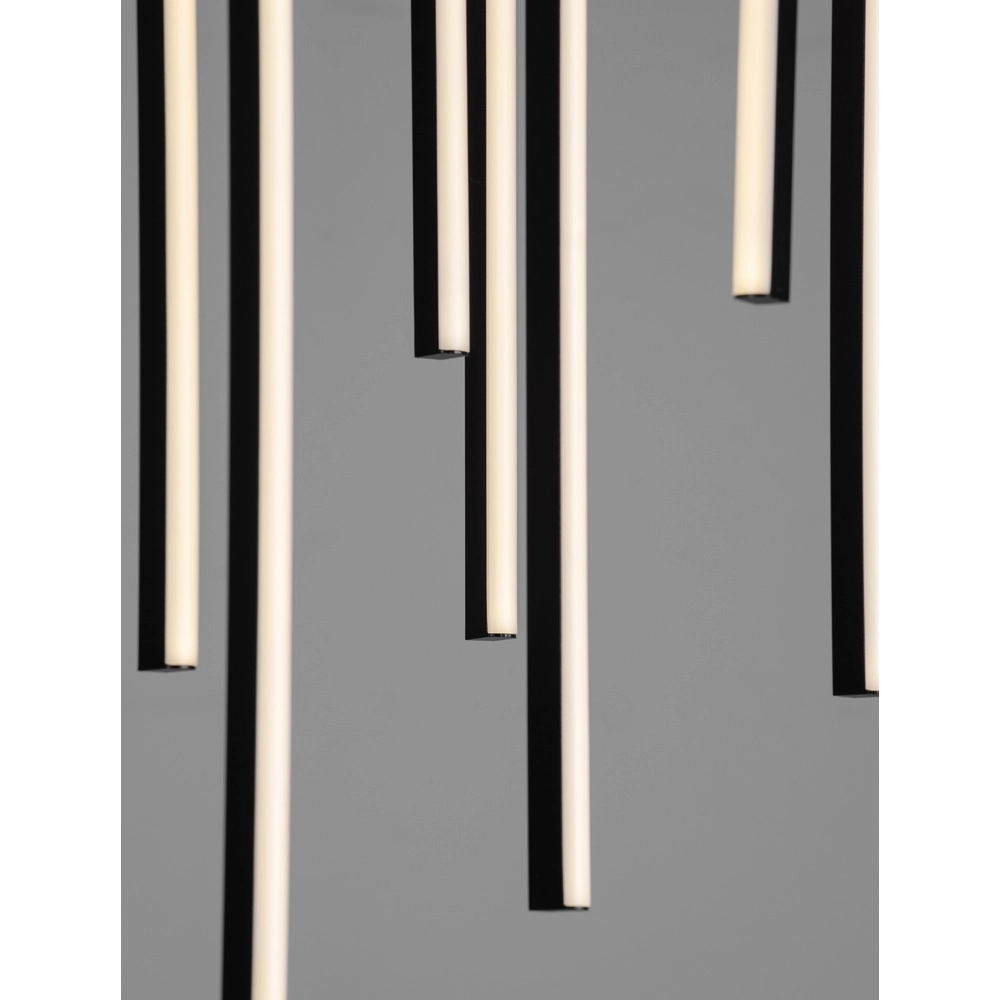 Design-Pendelleuchte Gratta schwarz Ø 50cm Lyora 5212017468536