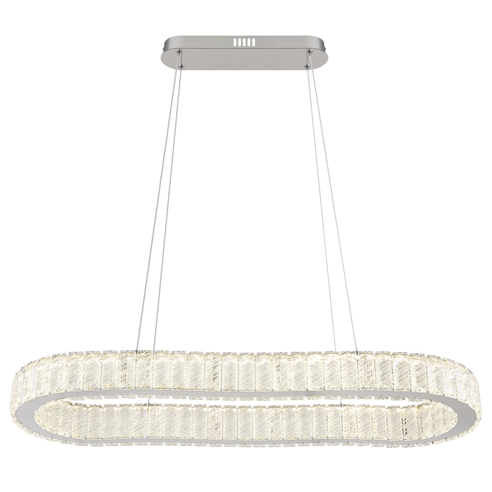 Ovale Pendellampe Mucky Chrom Globo 9007371445998