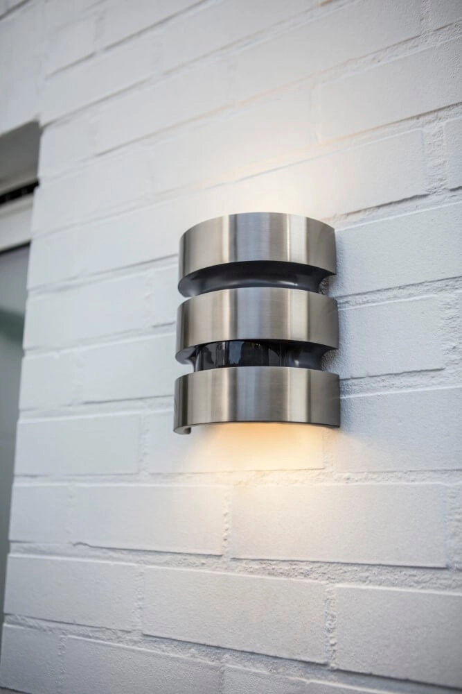 Stainless steel wall lamp Maya around unique design Lutec 6939412049052