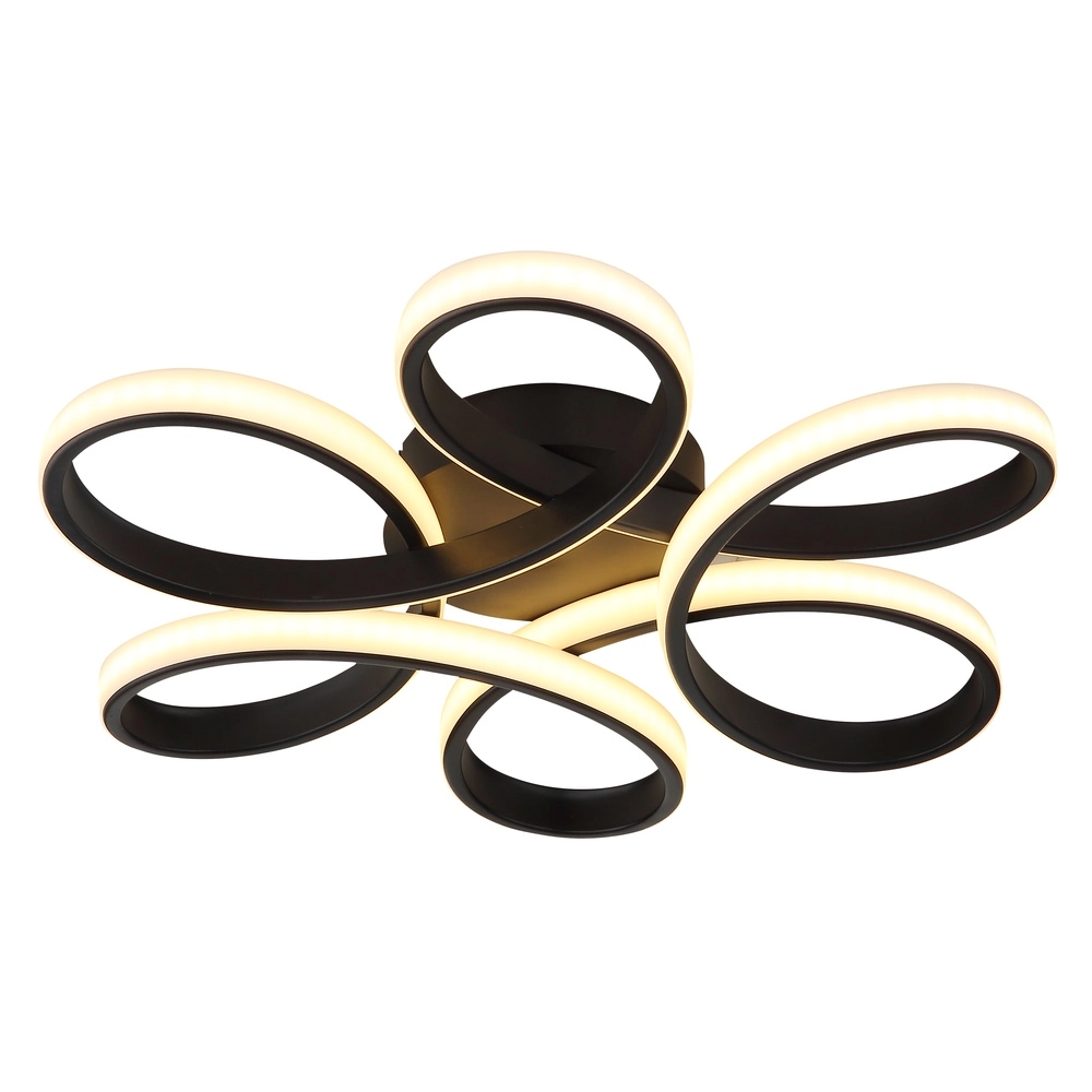 Design-Deckenlampe Orbita Schwarz Globo 9007371593309