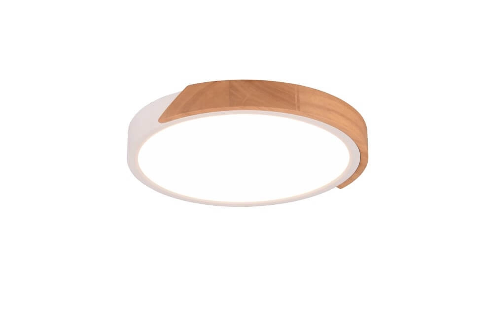 Weiße LED-Deckenleuchte Jano Ø 32cm Trio 4017807541403