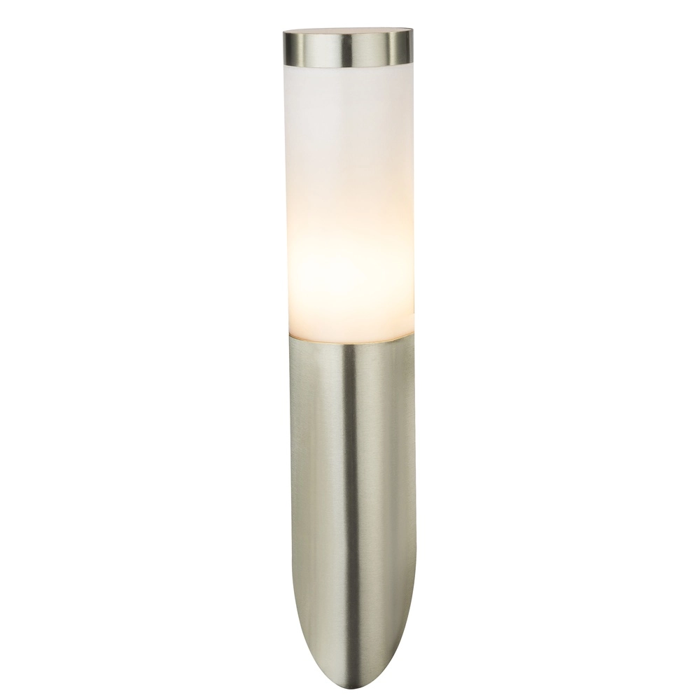 Außenlampe Boston Edelstahl mit Weiß Globo 9007371107353