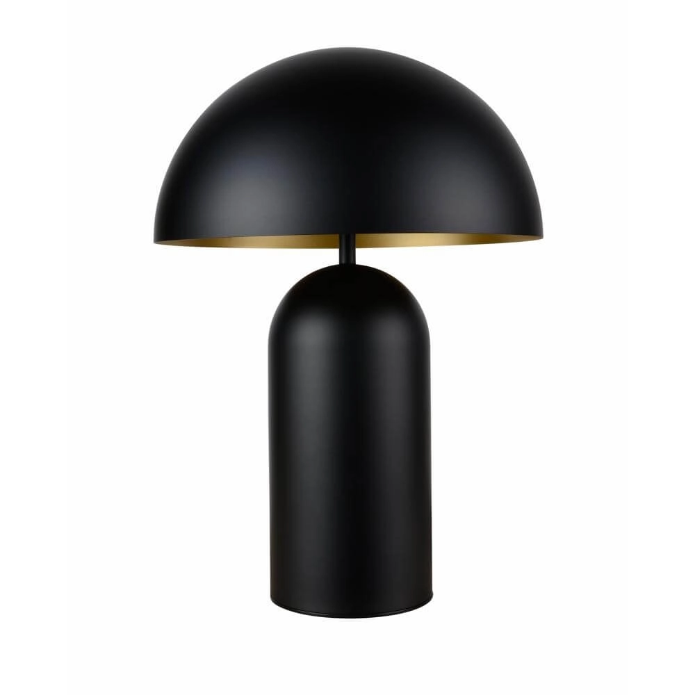 Tischlampe Best Ø 35cm schwarz mit gold Artdelight 8720701101753