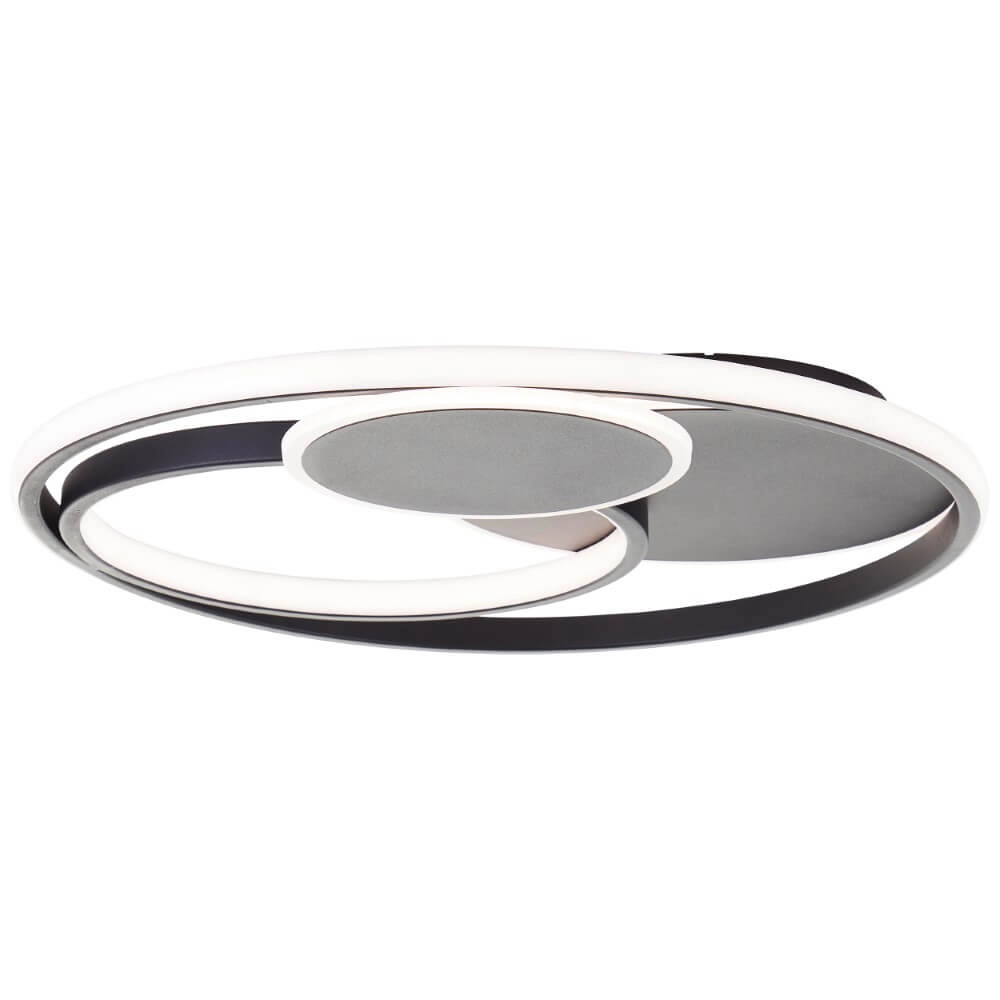 Dimmbare Deckenleuchte Runda Schwarz Brilliant 4004353447396