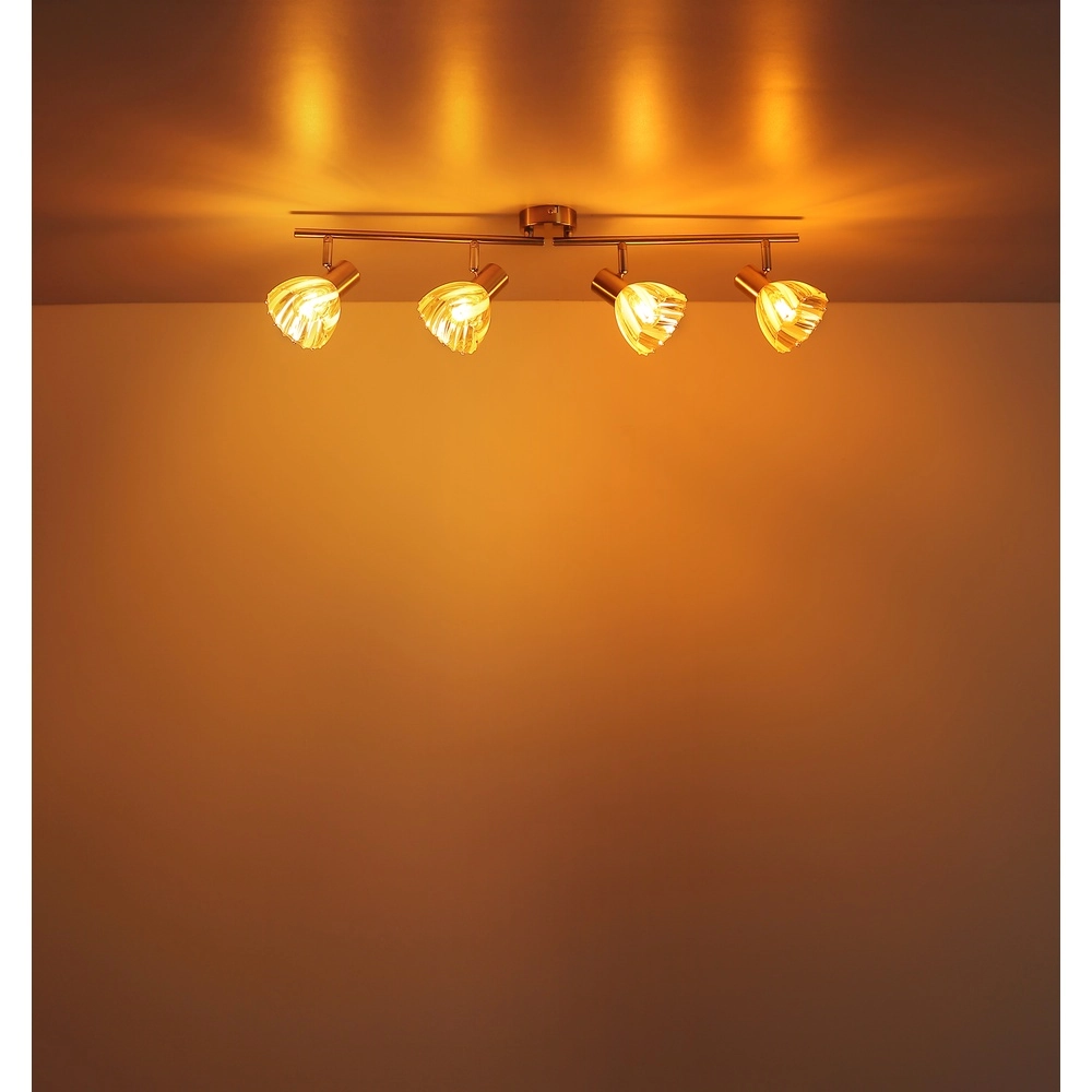 Deckenlampe 4-Licht Zachery Gold Globo 9007371531509