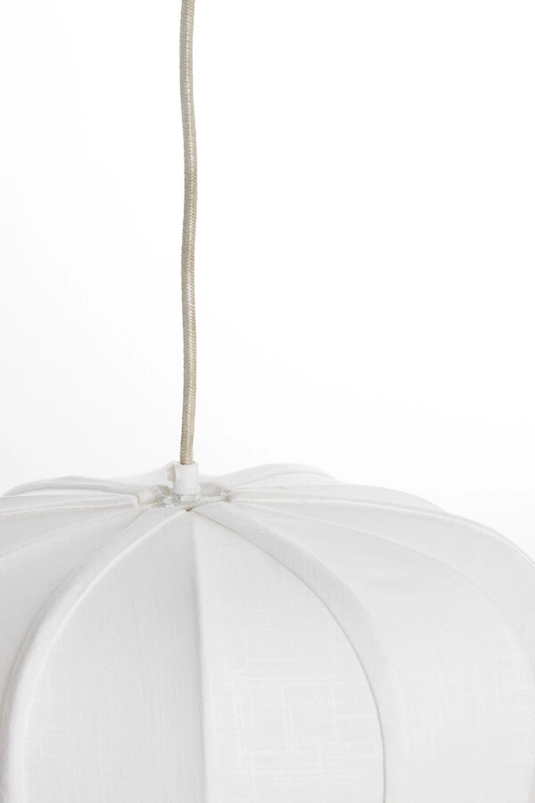 Weiße Pendelleuchte Zubedo Ø 40cm Light & Living 8717807706647