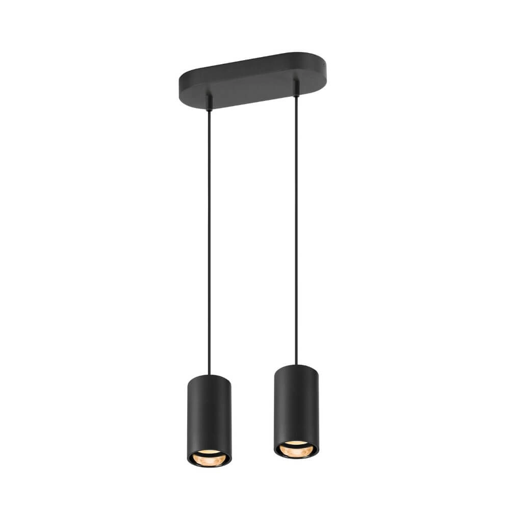 Pendelleuchte Asto Tube schwarz 2x GU10 SLV 4024163266079