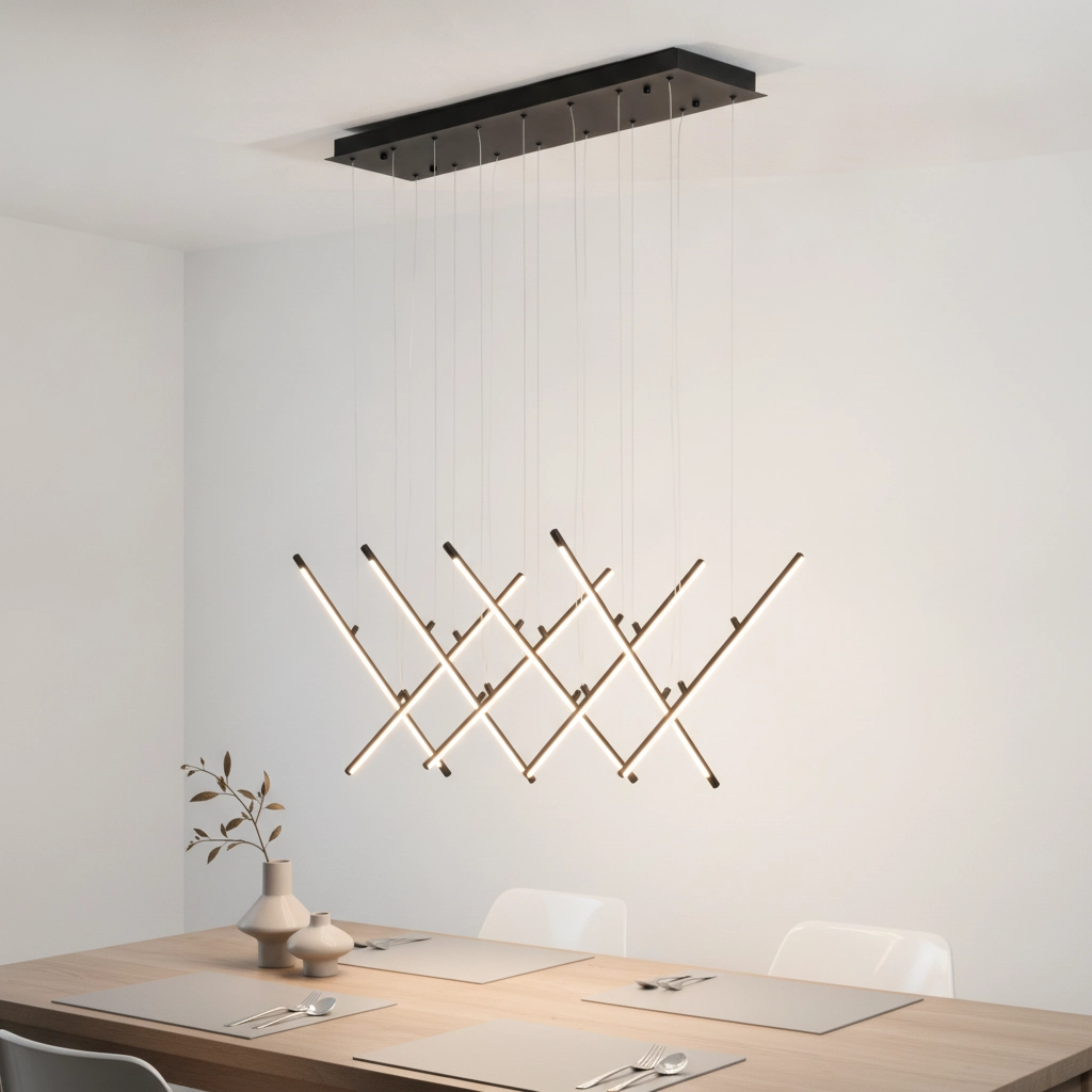 Design-Pendelleuchte Elettra schwarz