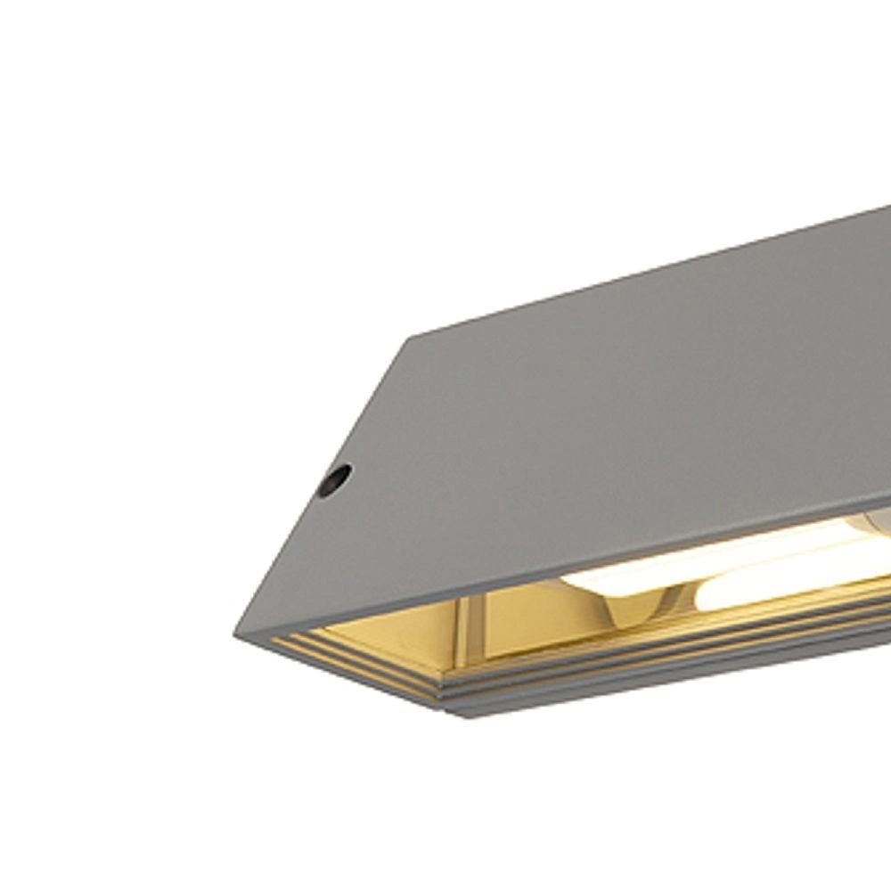 Außenlampe Pema Square Silbergrau SLV 4024163127851