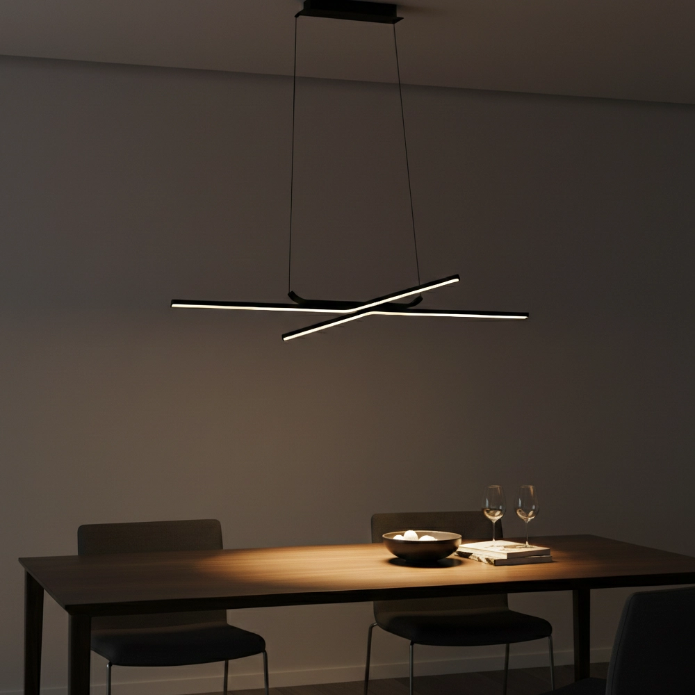 Design-Pendelleuchte Akro schwarz