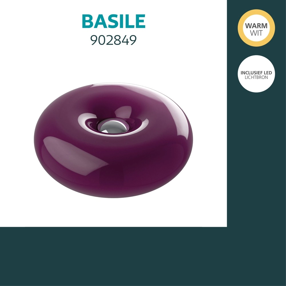Design-Tischlampe Basile Pink Eglo 9008606404841
