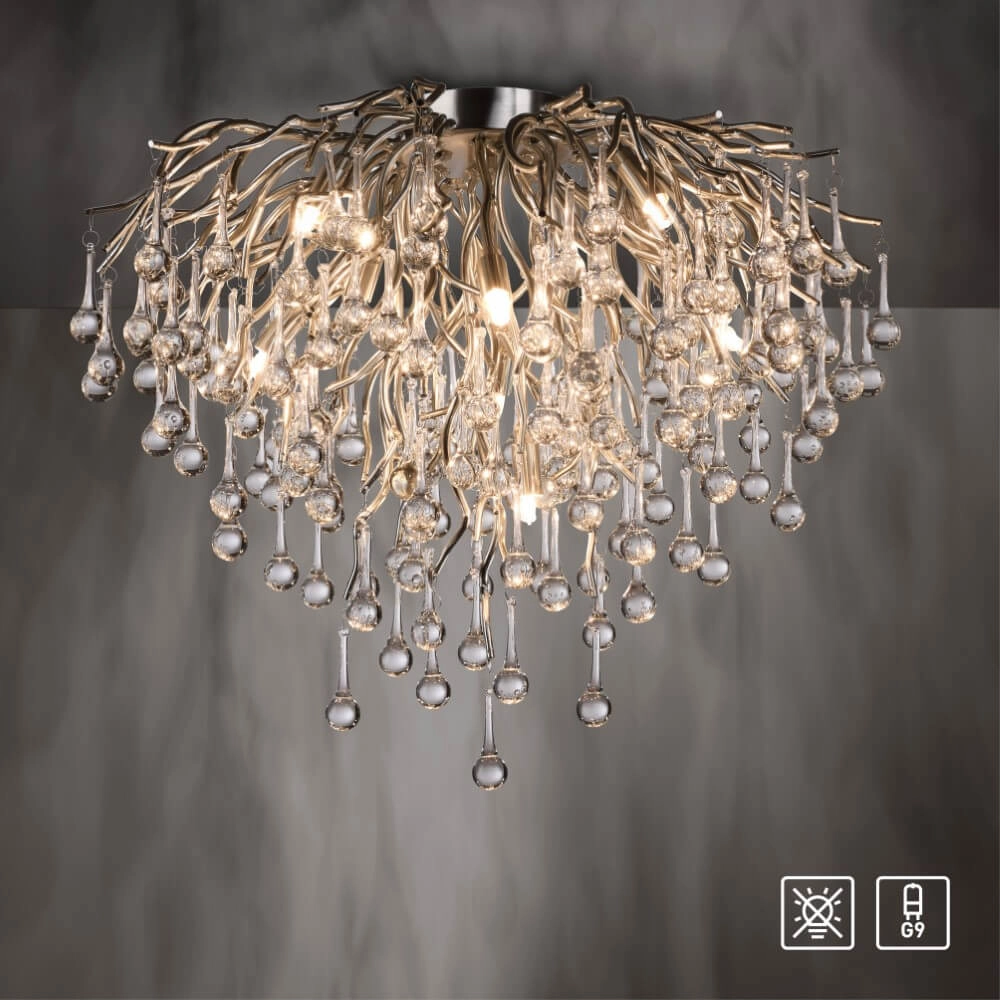 Kronleuchter Icicle Metall 50cm Paul Neuhaus 4012248352090