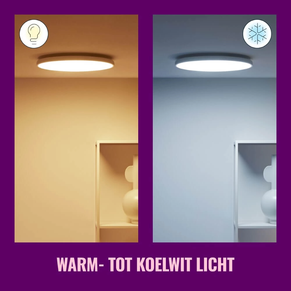 Intelligente Deckenleuchte Rune Ø 40cm - weiß WiZ 8719514554276