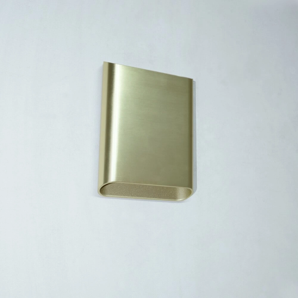 Wandleuchte Diaz L Gold gebürstet Artdelight 8720701100312