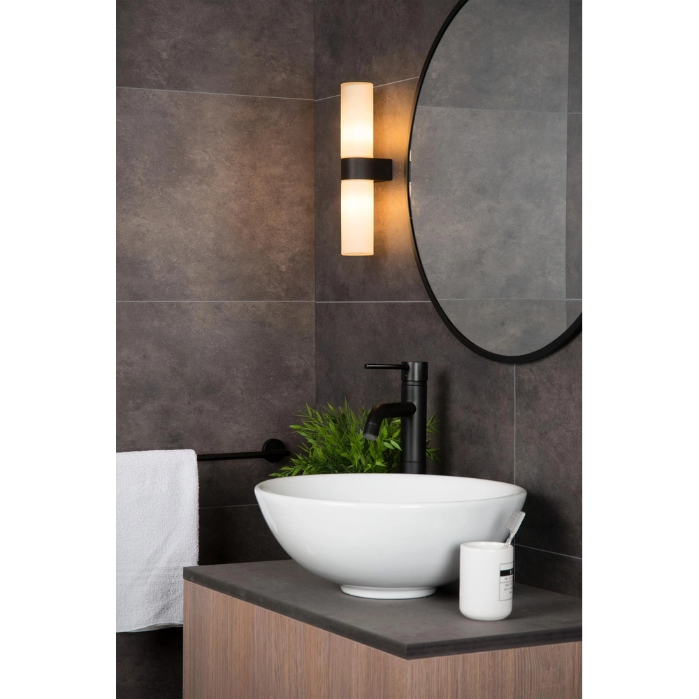 Design-Wandlampe Jesse Doppeltes IP44 geeignet für das Badezimmer Lucide 5411212040411