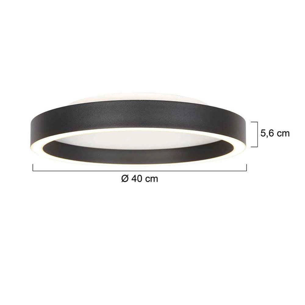Design-Deckenleuchte Ringlux Ø 40cm Steinhauer 8712746176629