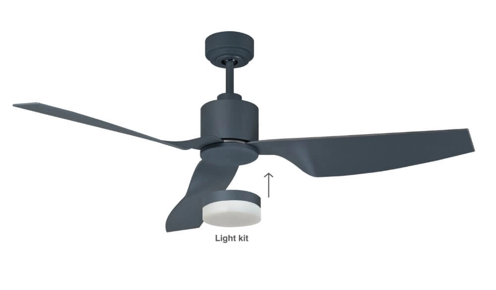 Schwarzer Deckenventilator Airfusion Climate II Ø 127cm Beacon 9333509091141