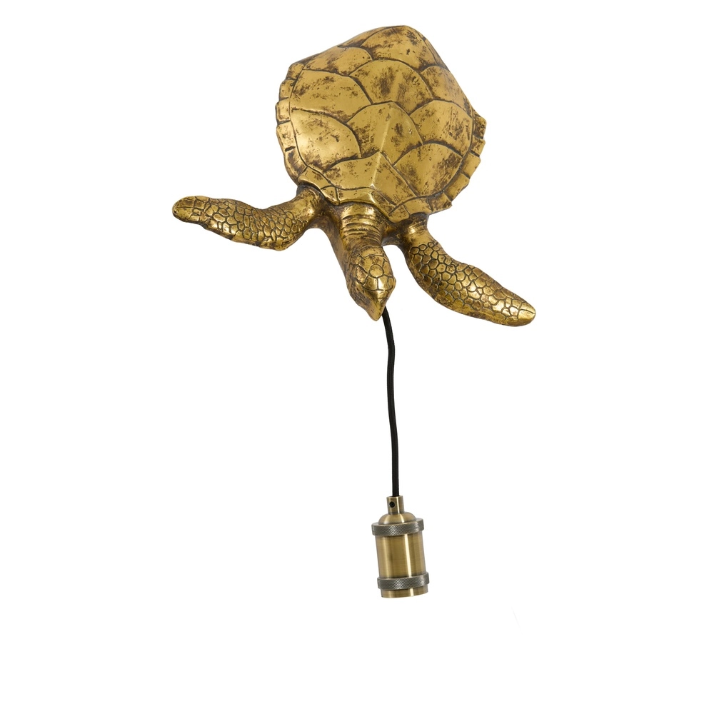 Wandlampe Turtle Bronze Light & Living 8717807778125