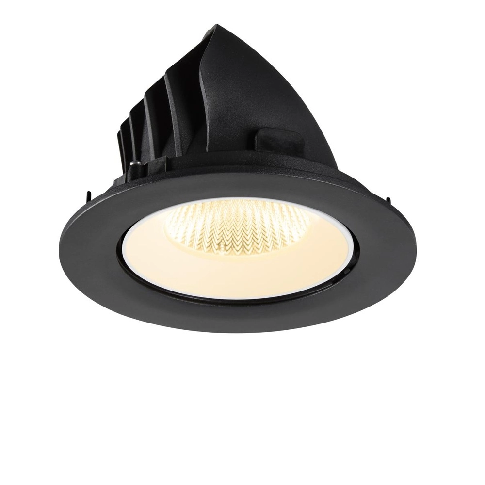 Einbau-Strahler Numinos Gimble L Schwarz/Weiß 3000K - 40gr SLV 4024163310291
