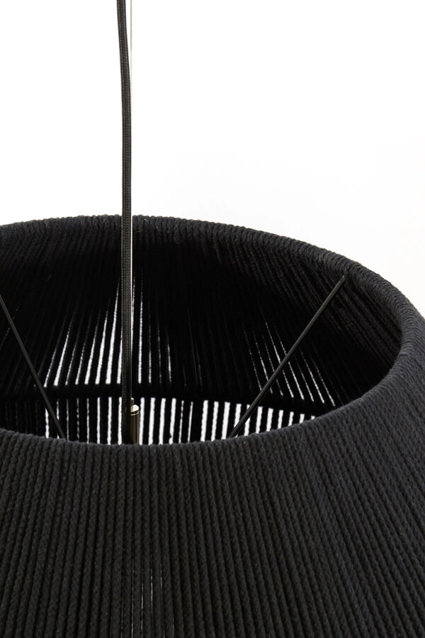 Böhmische Pendelleuchte Agaro schwarz Ø 71cm Light & Living 8717807702052