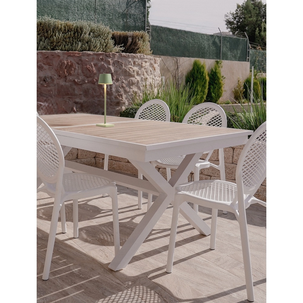 Wiederaufladbare Tischleuchte Deck Olive Lyora 5212017449252