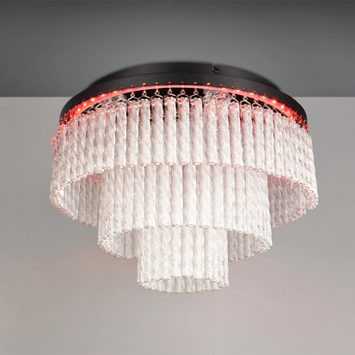 Design-Deckenlampe Vono Schwarz Trio 4017807682236