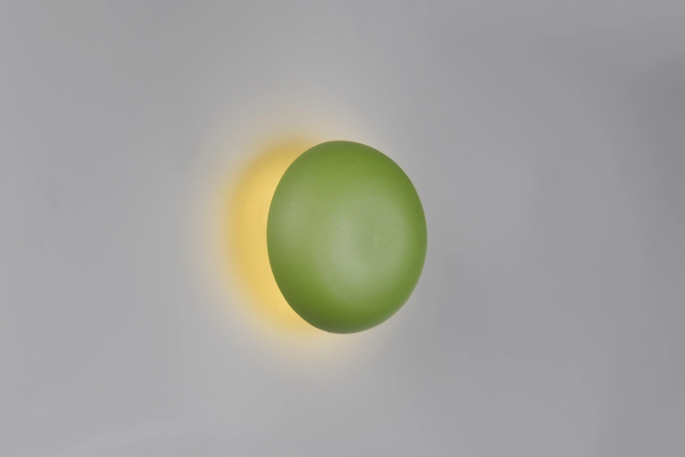 Grüne Wandleuchte Davey Ø 15cm