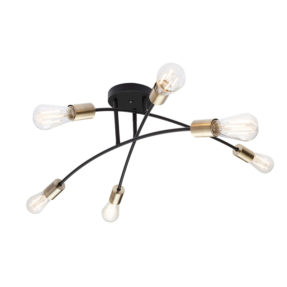Deckenlampe Sarini Schwarz