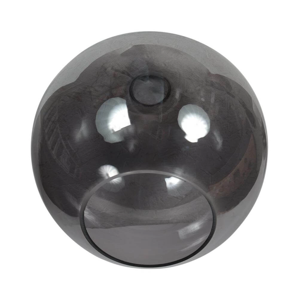 Pendelleuchte HaloSwap schwarz mit Kugel-Rauchglas Steinhauer 8712746179668