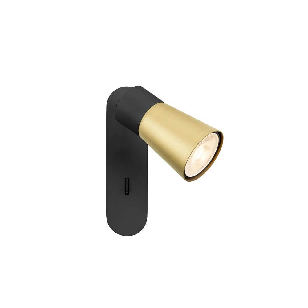 Spott Puri 2.0 Cone Schwarz-Gold Einzelschalter