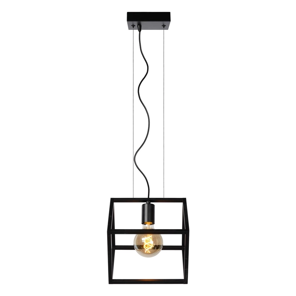 Moderne Pendellampe Fabian Schwarz Lucide 5411212010797