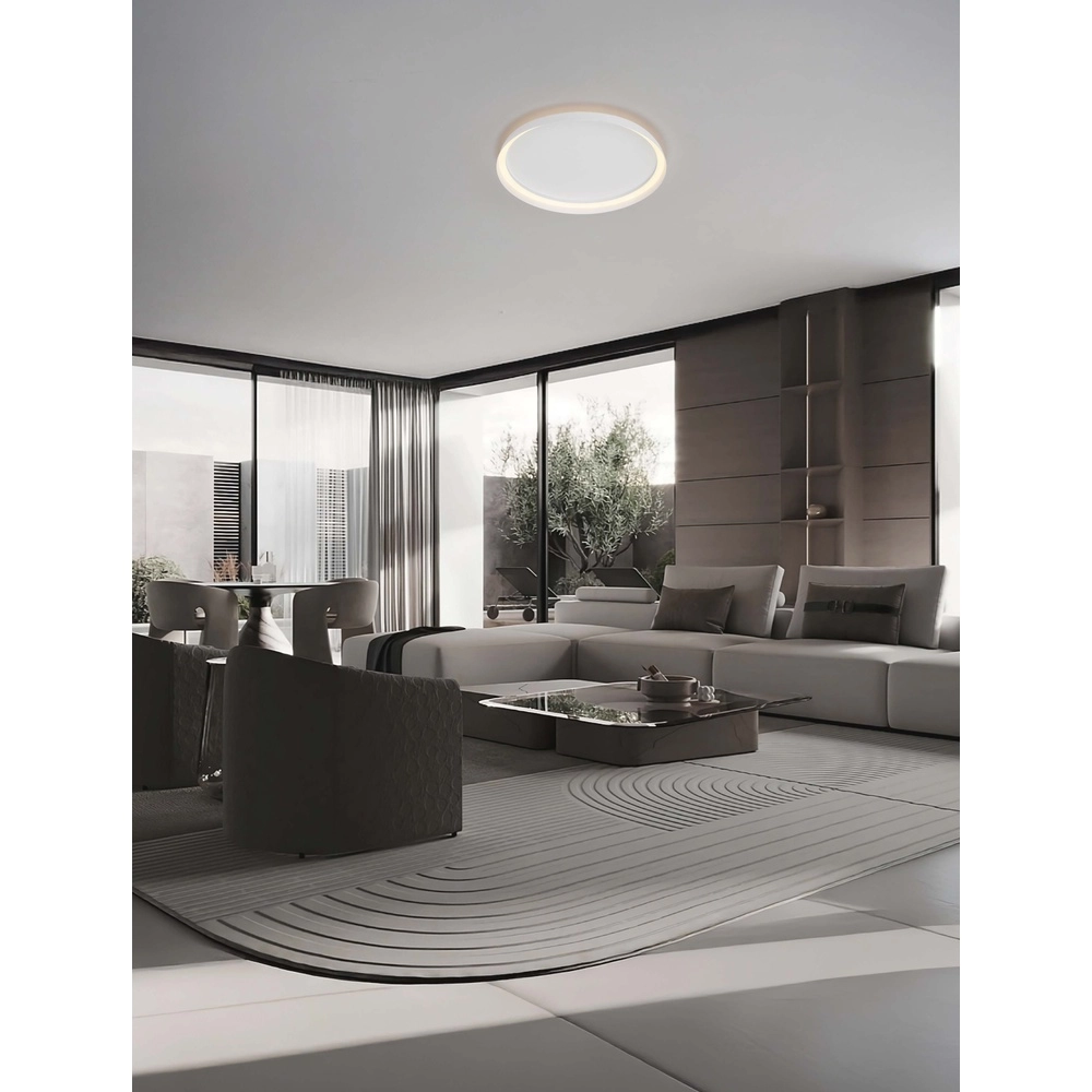 Design-Deckenleuchte Ormi Ø 60cm weiß Lyora 5212017463128