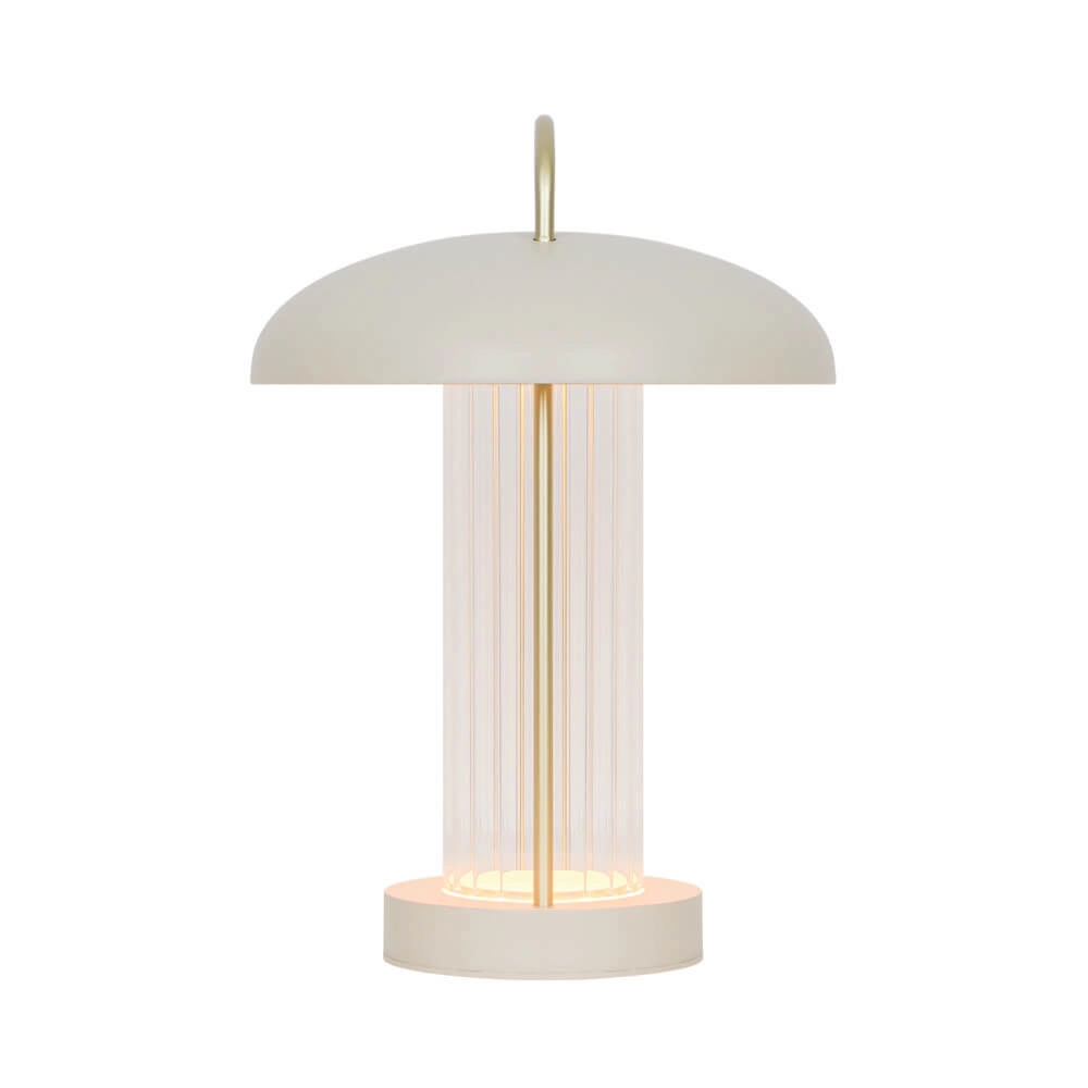 Tischlampe Mirano Sand Braun Wiederaufladbar Nordlux 5704924024603