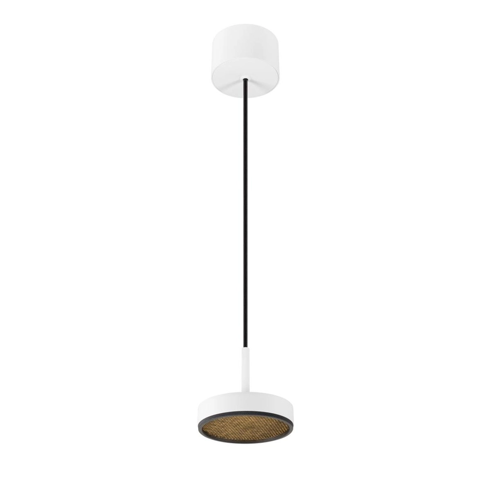 Pendelleuchte Grip! Flat weiß mit schwarz Ø 14cm SLV 4024163304245