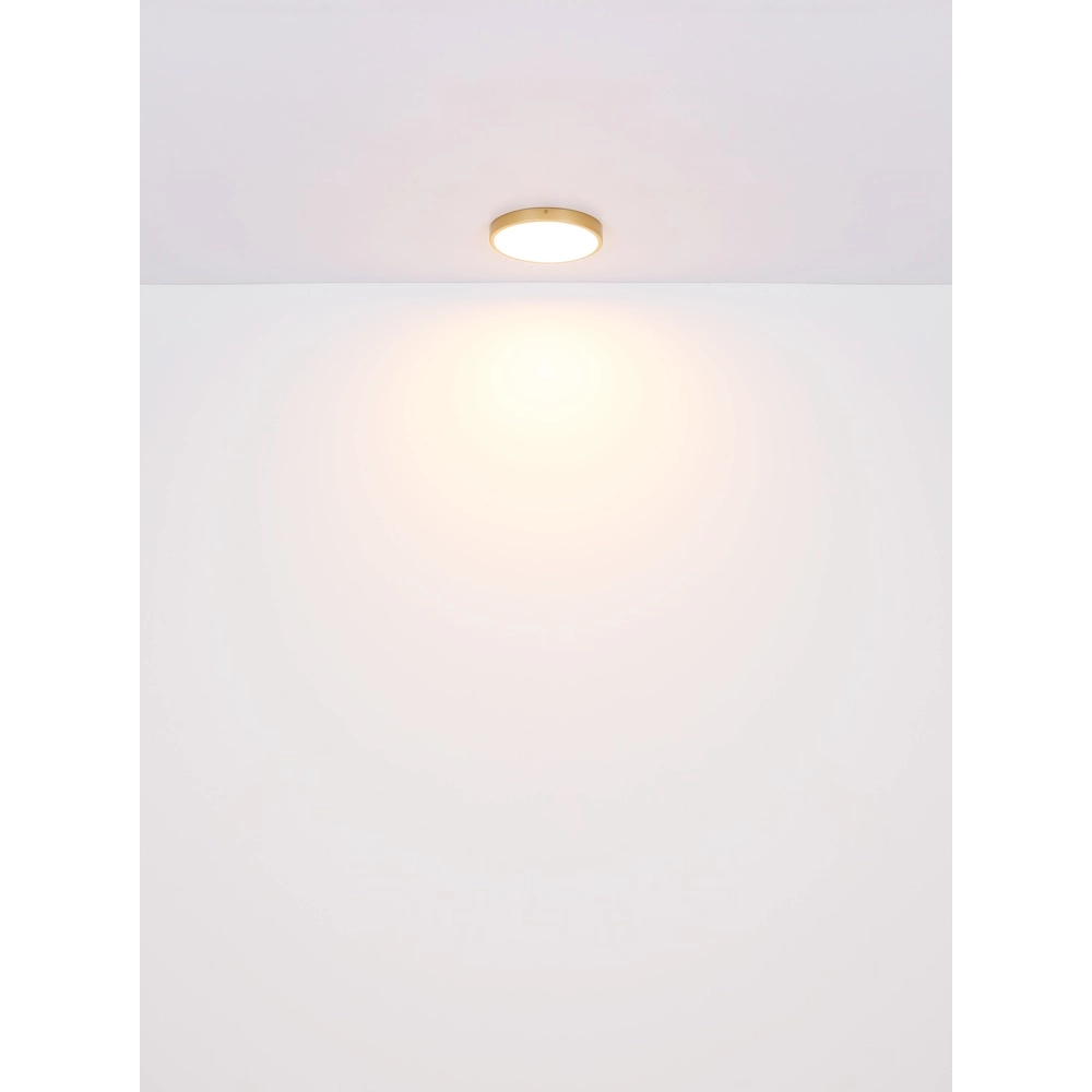 Deckenlicht Tibey Entwurf Gold Ø 25cm Globo 9007371451210